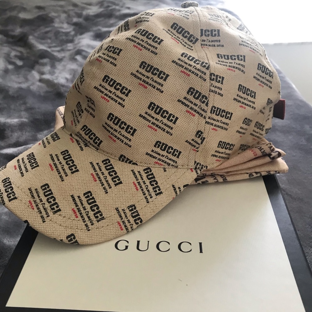 Spring summer collection 2018 Gucci baseball cap